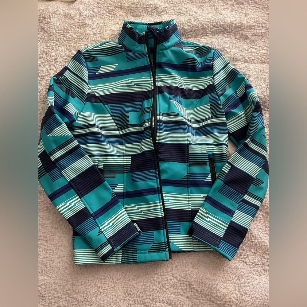 Rank 45 Teal Soft Shell Jacket